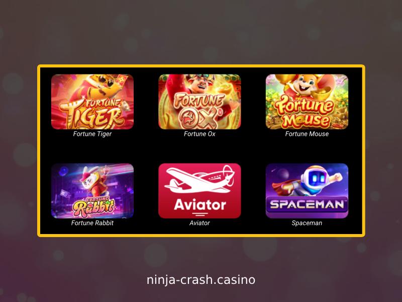 How to start playing Ninja Crash on Onabet