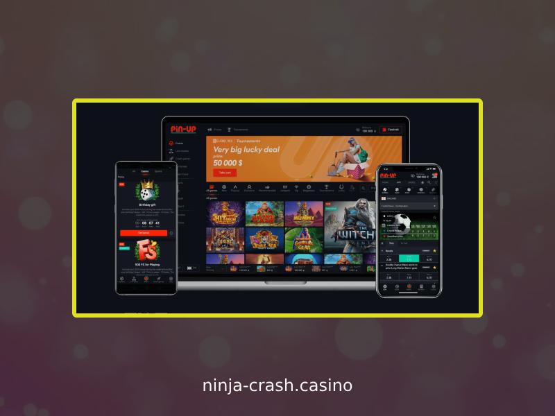 Saque de fundos após jogar Ninja Crash