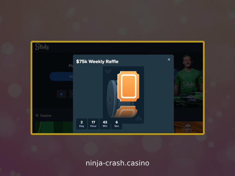 How to start playing Ninja Crash on Stake