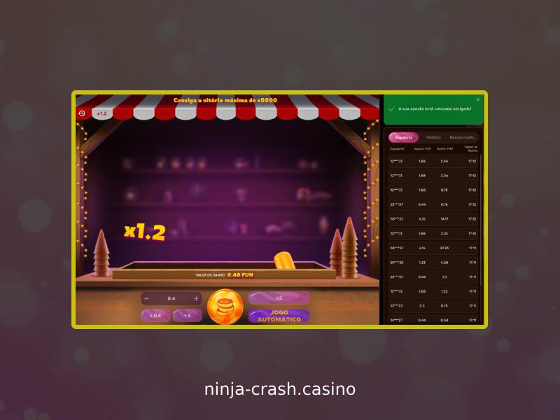 Regras básicas do Ninja Crash