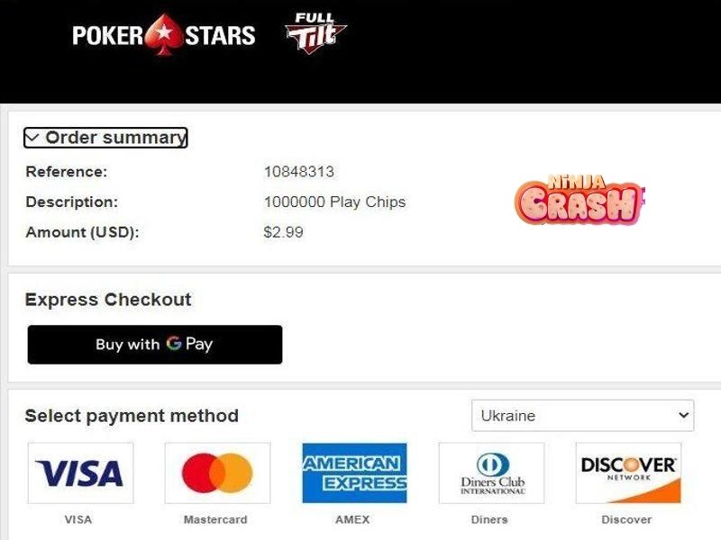 Hacer un ingreso en Poker Stars